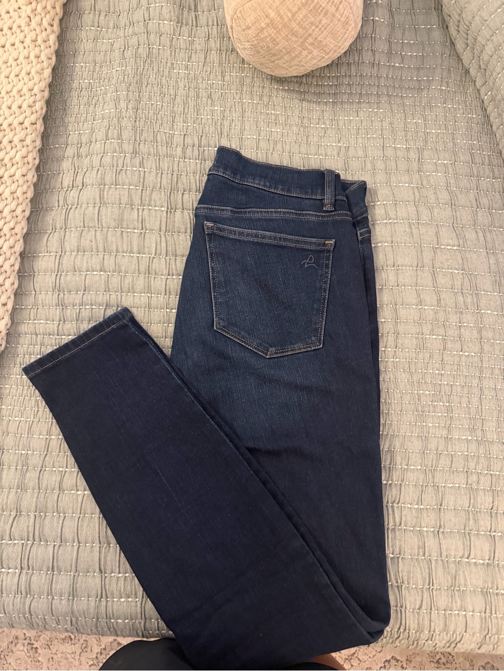DL 1961 Dark Blue Women's Jeans -  Florence Skinny instasculpt 30"